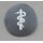 Career Badge (Laufbahnabzeichen) for Medical Service D 5 cm, woven