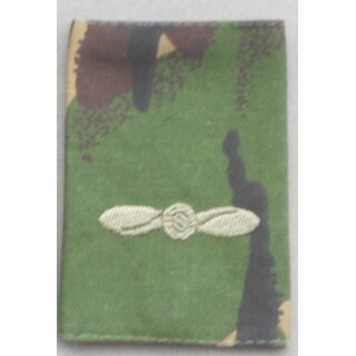 Rangschlaufe, RAF, DPM gestickt, neue Art Leading Aircraftman / Aircraftwoman,air specialist (class 2),, renamed 2022