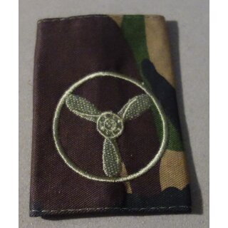 Rangschlaufe, RAF, DPM gestickt, neue Art Senior Aircraftman / Aircraftwoman, Air Specialist (Class1), Technician, renamed 2022