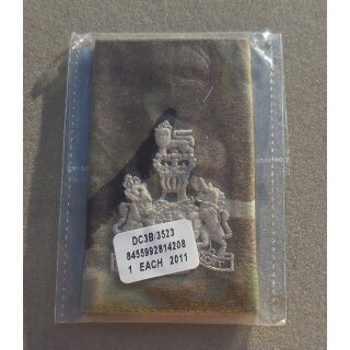 Rank Slides, Royal Navy, MTP Warrant Officer, NSN 8455-99-281-4208, new