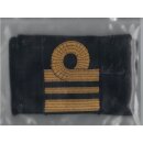 Rank Slides, Royal Navy, black Lieutenant - Commander