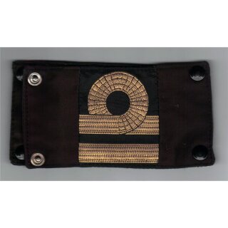 Aufschiebeschlaufen, schwarz, Royal Navy Reserve Lieutenant