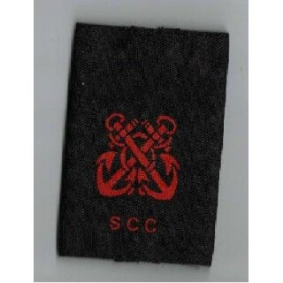 Aufschiebeschlaufen, schwarz, Sea Cadet Corps Warrant Officer (WO)