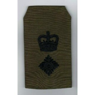 RM Aufschiebeschlaufe, oliv, Royal Marines Warrant Officer 2