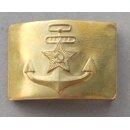 Belt Buckle, enlisted, Brass, Naval Forces Type2, unworn, 1970s with Roller
