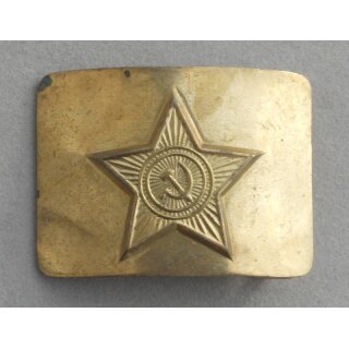 Koppelschloss, Mannschaft, Messing, Land/Luft Typ1, ungetragen, 1980er