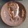 Arthur-Becker-Medaille der FDJ, bronze 13d, 1985-89, Eisen bronziert, mit Interimspange