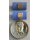 Arthur-Becker-Medal of the FDJ, gold 12d, 1985-89, Iron, Brass plated, with Ribbon Bar
