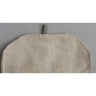 Handgranatentasche, 3-teilig Typ2, sehr gut, WK2, Stempel ausgewaschen, oliv Verschluss