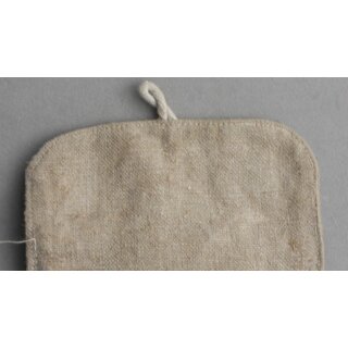 Handgranatentasche, 3-teilig Typ3, sehr gut, WK2, Stempel ausgewaschen, wei&szlig;er Verschluss