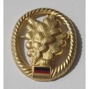 Beret Badge Light Infantry Troops Handmade, used, with Flag