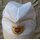 Field Cap (Sidecap),  NVA Navy, white, female, with Piping, Type4