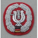 Milit&auml;rmusikdienst Barettabzeichen  Handgestickt,...