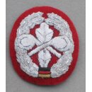 Beret Badge NBC Defense Troops Handmade, used, with Flag
