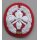 Beret Badge NBC Defense Troops Handmade, used, with Flag