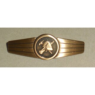Fire Protection Personnel Activity Badge Bronze, Metal