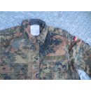 Feldbluse, Flecktarn, gebraucht, Frauen Gr&ouml;&szlig;e 36/38 (S)
