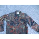 Feldbluse, Flecktarn, gebraucht mit Abzeichen #5, Typ3,...