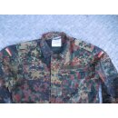 Feldbluse, Flecktarn, gebraucht mit Abzeichen #1, Typ3,...