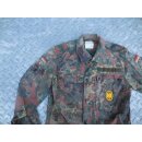 Feldbluse, Flecktarn, gebraucht mit Abzeichen #2, Typ1,...