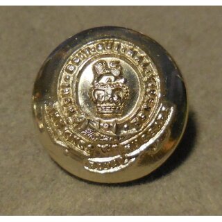 15th/19th The Kings Royal Hussars Buttons All Anodized, QEC, 24L - 15mm