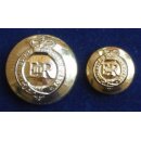 Colonels & Brigadiers Knöpfe Messing, QVC, 24L -...