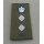 Rank Slide, Adjutant Generals Corps Colonel, blue on olive, new