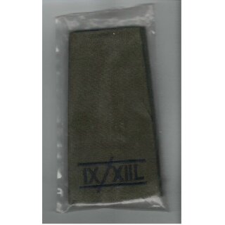 Rank Slide, , olive, 9/12 Lancers Second Lieutenant