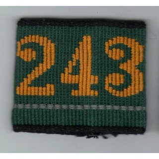 243.Infantrybataillon, 1. Company