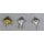 Rangstern 12mm, Schulterklappenauflage gold, Offiziere
