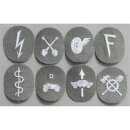 Career Insignia Kampfgruppen Ordnance, crossed Cannons