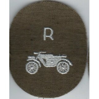 Dienstlaufbahnabzeichen Kampfgruppen Regulierer, Krad mit "R"