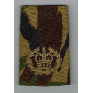 DPM woodland, Aufschiebeschlaufe, alte Art Warrant Officer 2 - Company Sergeant Major