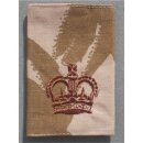 Rank Slide, DPM desert Warrant Officer 2, NSN...