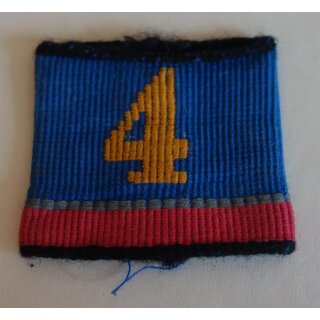 Shoulder Loops, Ord. 1949, 4. Medical Batallion 3. Company, yellow