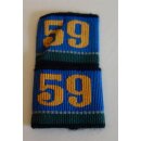 Shoulder Loops, Ord. 1949, 59. Medical Batallion 3....