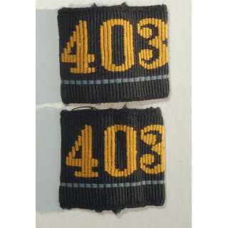 Schlaufen Ord. 1949, 403. Pionierbataillon Allgemein, Set