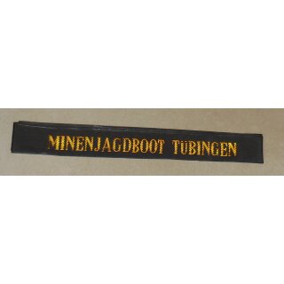 Mine Hunter Boats, Navy Cap Tally Tuebingen