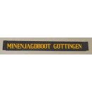 Mine Hunter Boats, Navy Cap Tally Goettingen