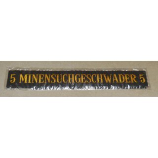 , Navy Cap Tally Minensuchgeschwader 5, to 2016