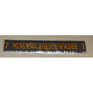 , Navy Cap Tally Minensuchgeschwader 7, bis 1996, small writing