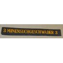 Minensuchboot M&uuml;tzenband Minensuchgeschwader 3,...