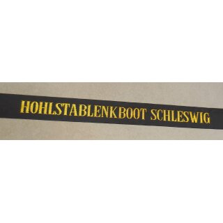 Hohlstablenkboot Mine Sweeper, Navy Cap Tally Schleswig