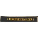 Submarines, Navy Cap Tally 1st Submarine Fleet, medium writing