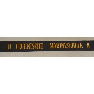 Schulen M&uuml;tzenband Technische Marineschule II