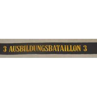 Training Units, Navy Cap Tally Training Battalion 3