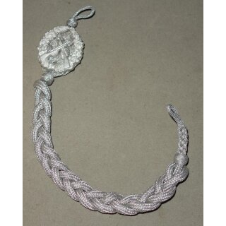 Infantry Weapons Shooting Cord, Aluminium Weave 481b, round backing