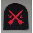 WRNS Weapon Analyst Ratings Badge Weiß, Basic, klein