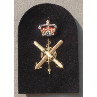 Torpedo Anti-Submarine Ratings Badge Bullion, 1 Crown 1 Star, small