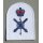 Torpedo Anti-Submarine Ratings Badge Bullion, 1 Crown 1 Star, small